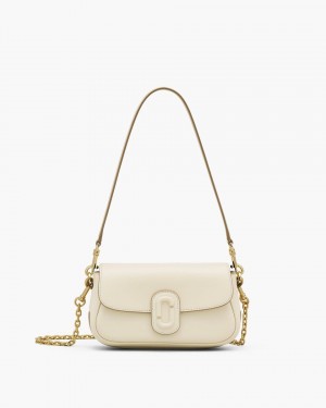 Marc Jacobs The Clover Shoulder Bag White | 76NGFCMPV