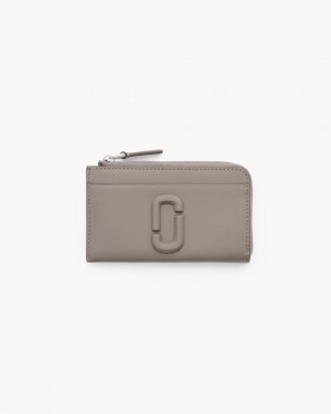 Marc Jacobs The Covered J Marc Top Zip Multi Wallet Cement | 28INMKJDQ