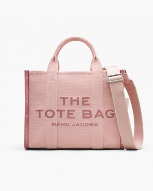 Marc Jacobs The Jacquard Medium Tote Bag Rose | 59WEZUQRJ