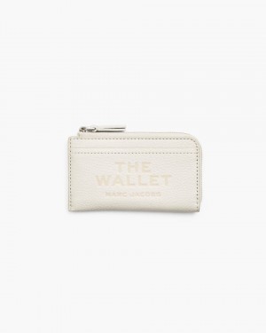 Marc Jacobs The Leather Top Zip Multi Wallet Cotton | 60PXOYMKL