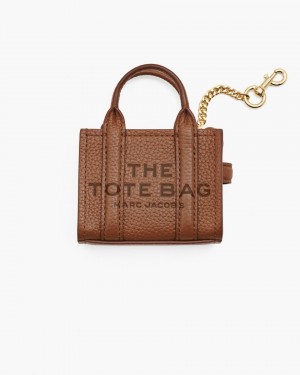 Marc Jacobs The Nano Tote Bag Charm Argan Oil | 91IHXWJDM