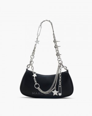 Marc Jacobs The Star Charm Shoulder Bag Black | 96EPSWZQX