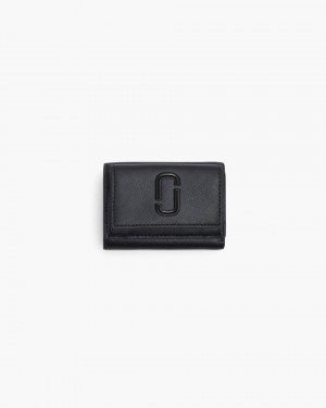 Marc Jacobs The Utility Snapshot DTM Mini Trifold Wallet Black | 53GJNXCQM