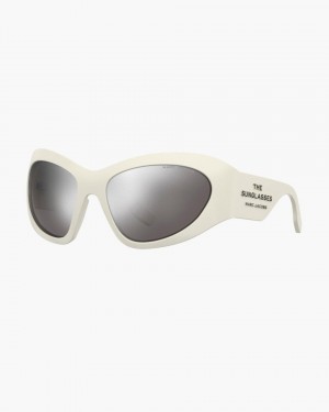 Marc Jacobs The Wrapped Sunglasses White | 06OBXMUWQ