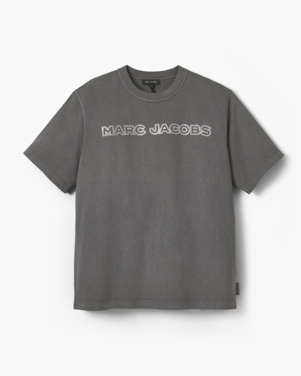 Marc Jacobs Crystal Big Tee Grey | 25PZKMQAO