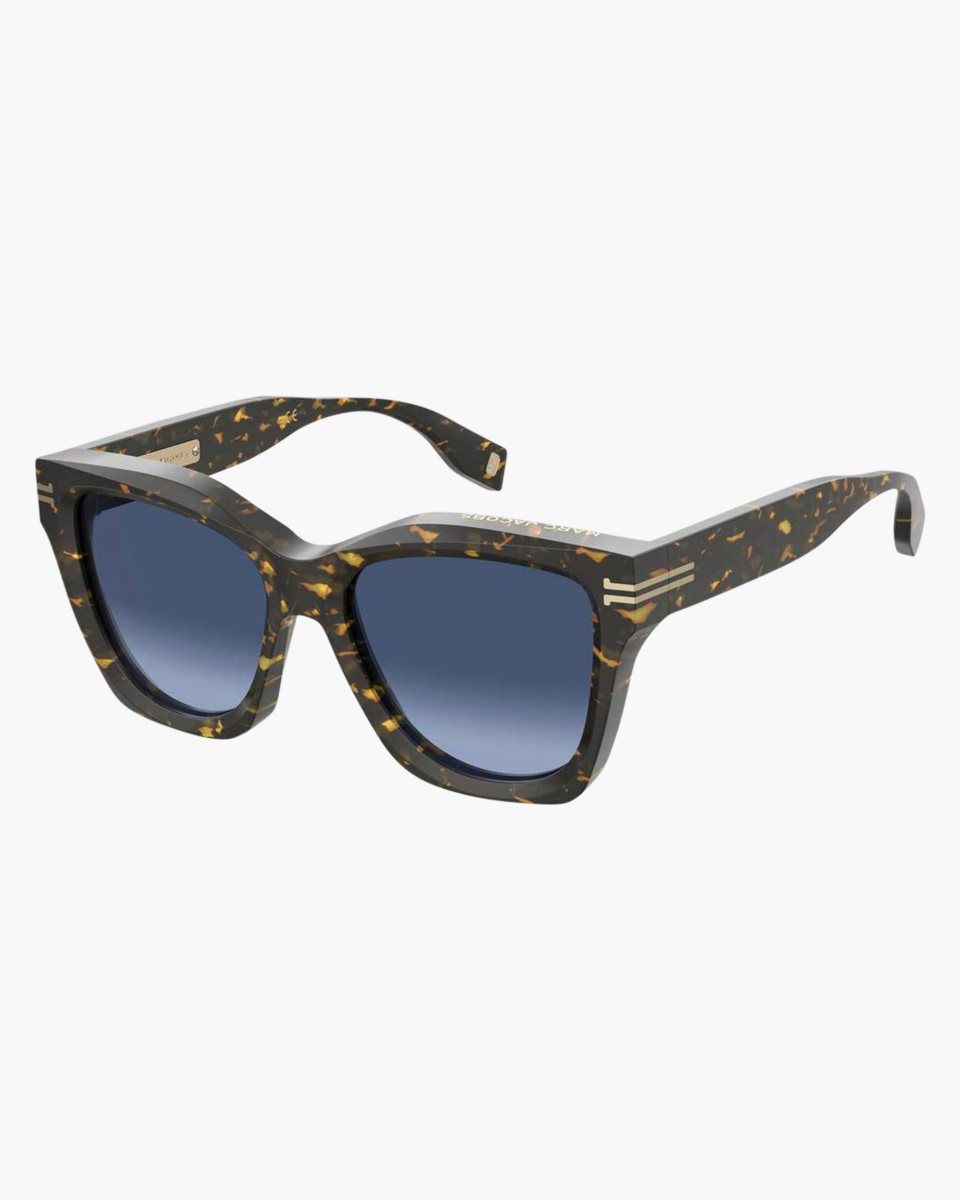 Marc Jacobs Icon Edge Oversized Square Sunglasses Havana | 85ERJLVWB