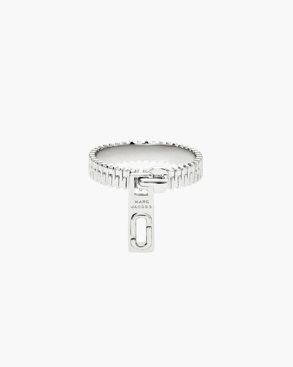 Marc Jacobs J Marc Zipper Ring Silver | 25YIVKZFW