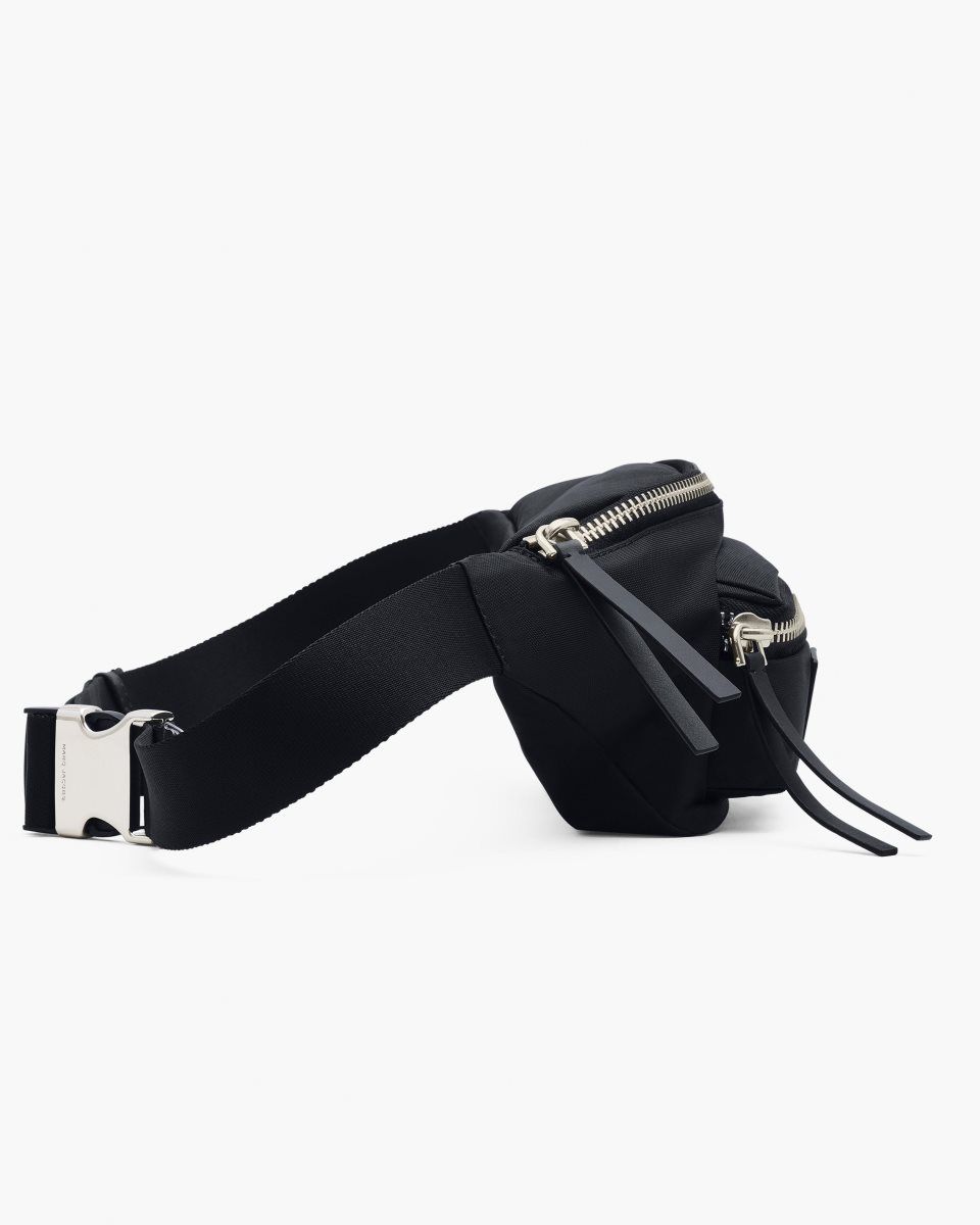 Marc Jacobs The Biker Nylon Belt Bag Black | 84NXVZIQY