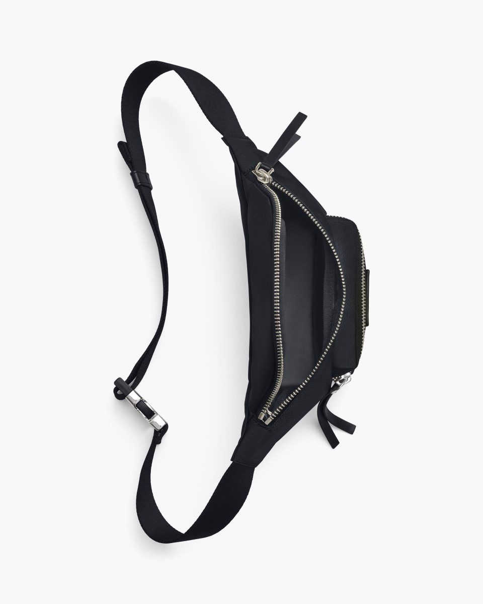 Marc Jacobs The Biker Nylon Belt Bag Black | 84NXVZIQY