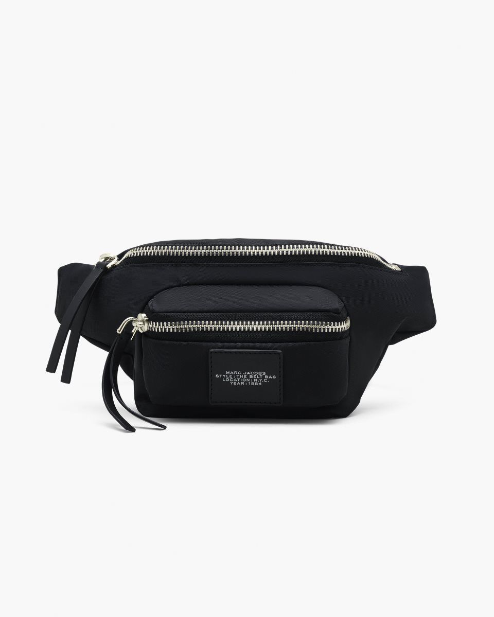 Marc Jacobs The Biker Nylon Belt Bag Black | 84NXVZIQY