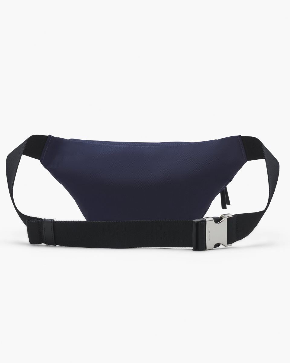 Marc Jacobs The Biker Nylon Belt Bag Blue | 68YZWAKSD