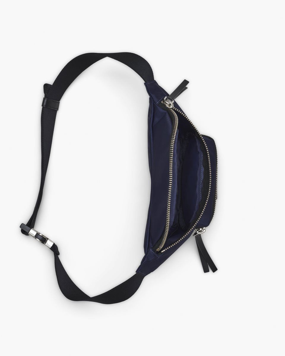 Marc Jacobs The Biker Nylon Belt Bag Blue | 68YZWAKSD