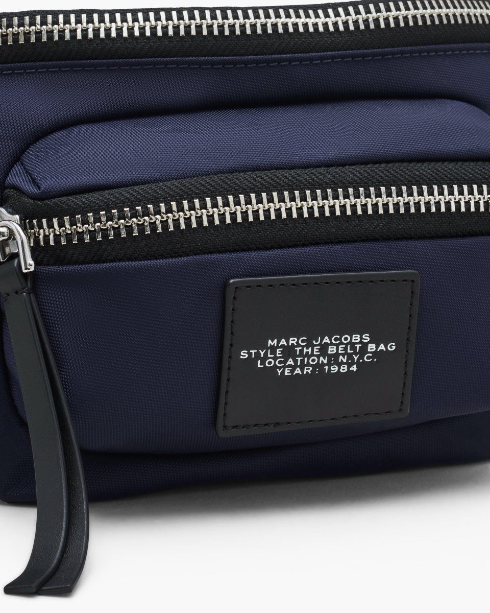 Marc Jacobs The Biker Nylon Belt Bag Blue | 68YZWAKSD