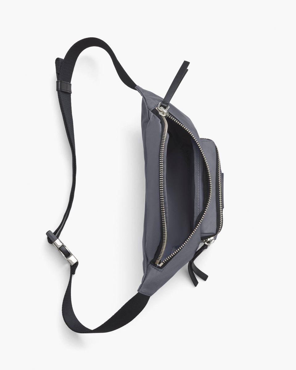 Marc Jacobs The Biker Nylon Belt Bag Dark Grey | 26QXHMNYT