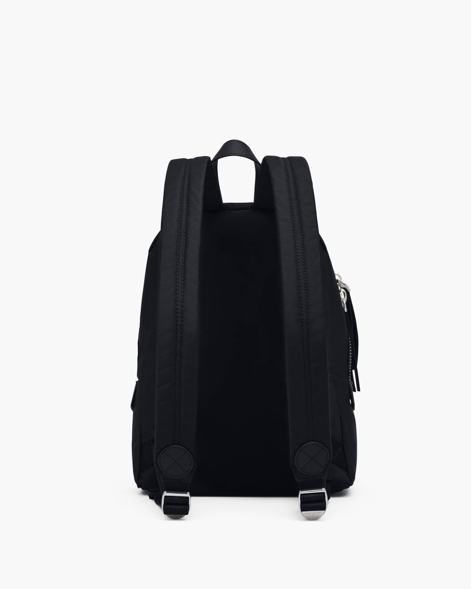 Marc Jacobs The Biker Nylon Medium Backpack Black | 27MUXCKAD