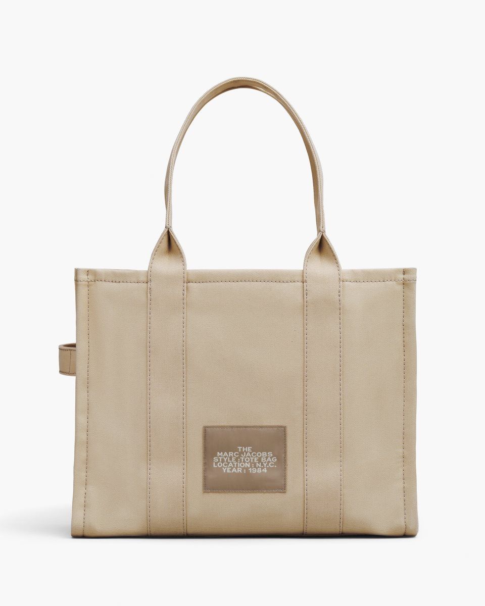 Marc Jacobs The Canvas Large Tote Bag Beige | 83XHUZJDT