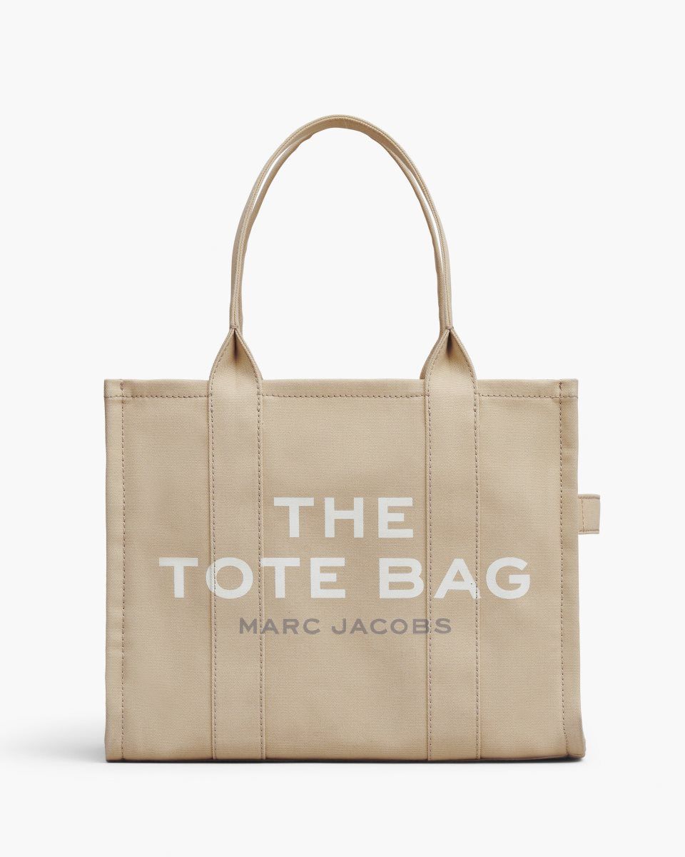 Marc Jacobs The Canvas Large Tote Bag Beige | 83XHUZJDT