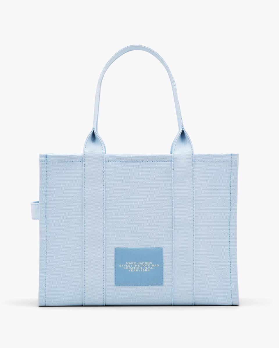 Marc Jacobs The Canvas Large Tote Bag Blue | 87TIHWDYS