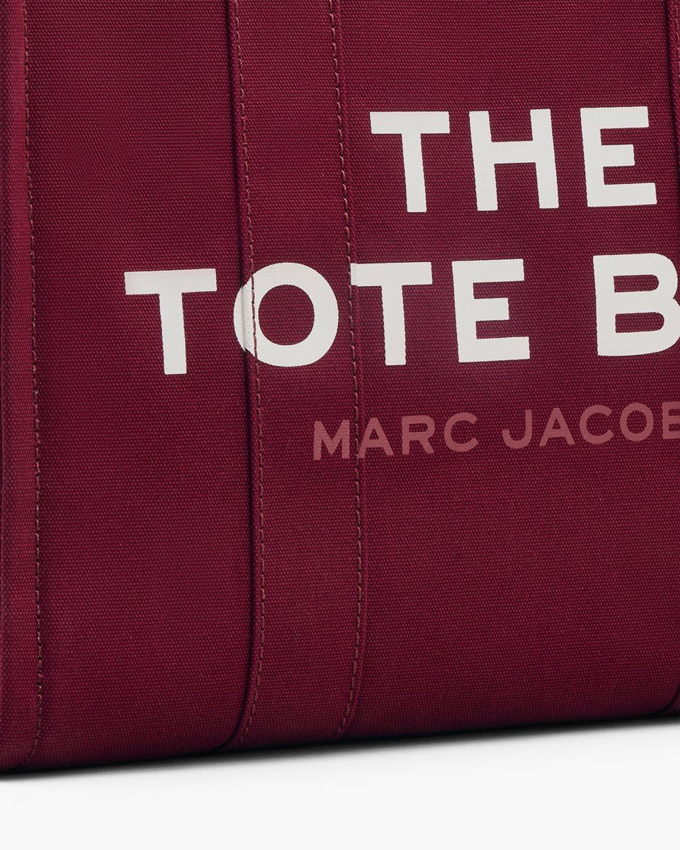 Marc Jacobs The Canvas Large Tote Bag Burgundy | 97EDLCQGP