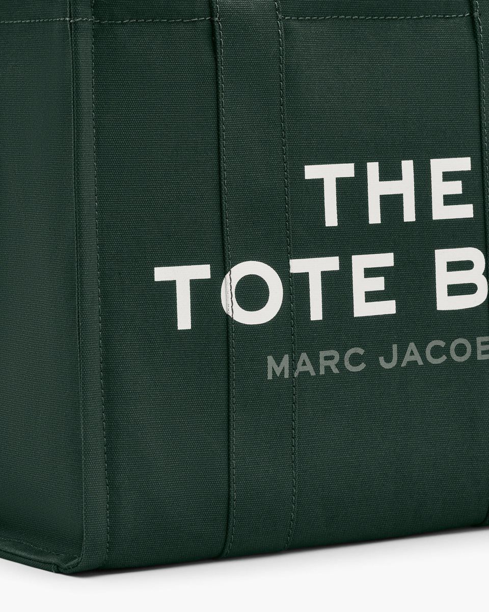 Marc Jacobs The Canvas Large Tote Bag Dark Green | 07VPDFWCB