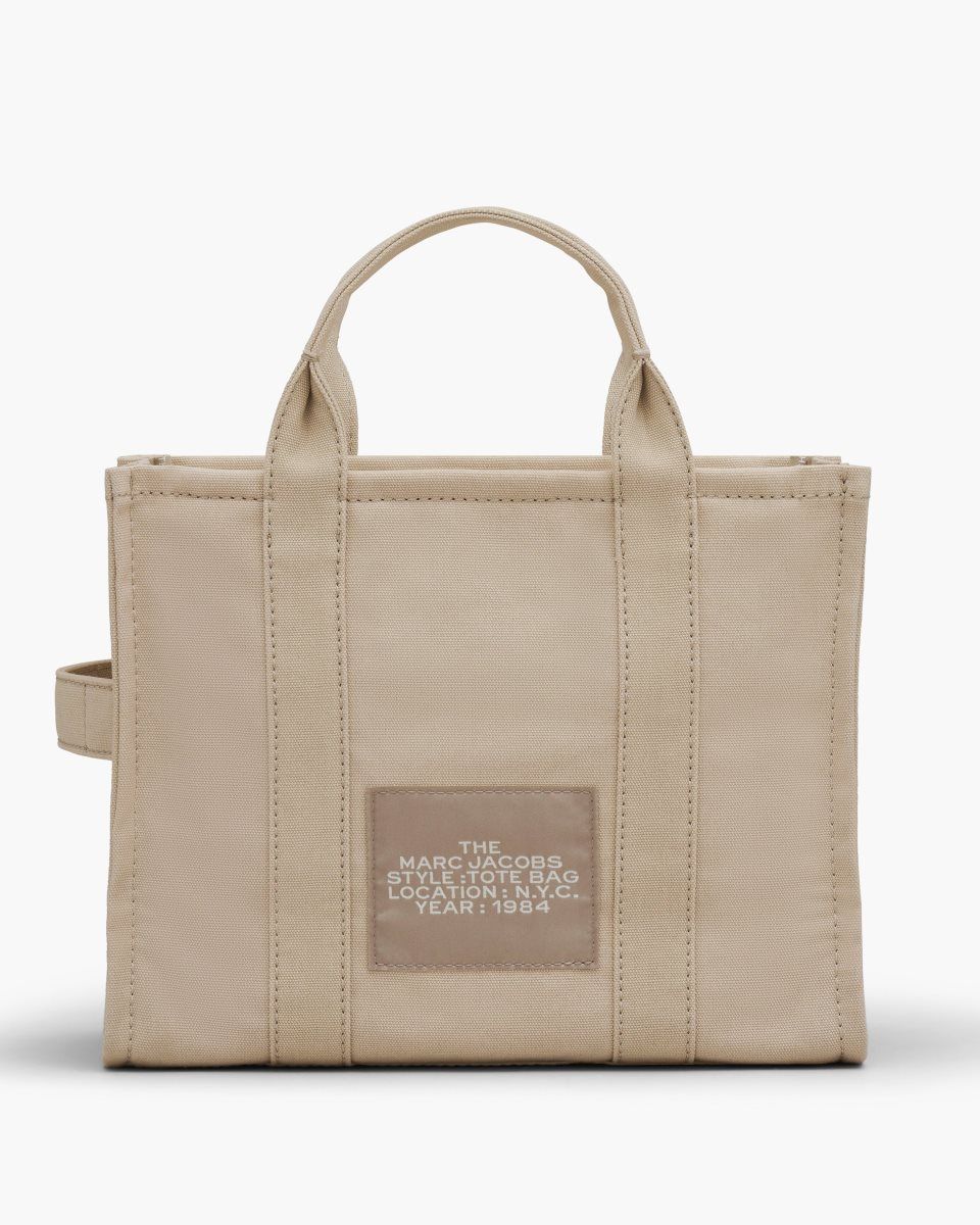 Marc Jacobs The Canvas Medium Tote Bag Beige | 03KSQTPJV