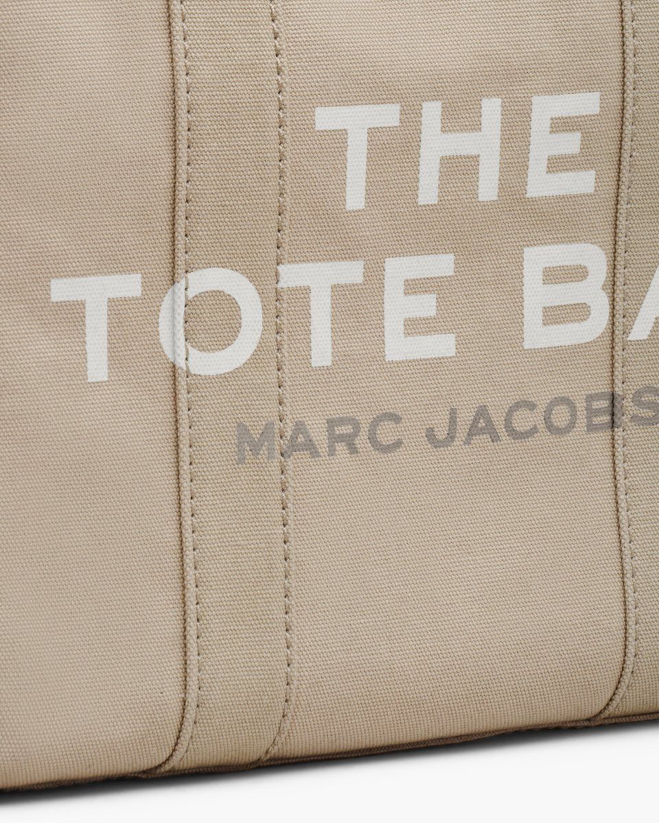 Marc Jacobs The Canvas Medium Tote Bag Beige | 03KSQTPJV