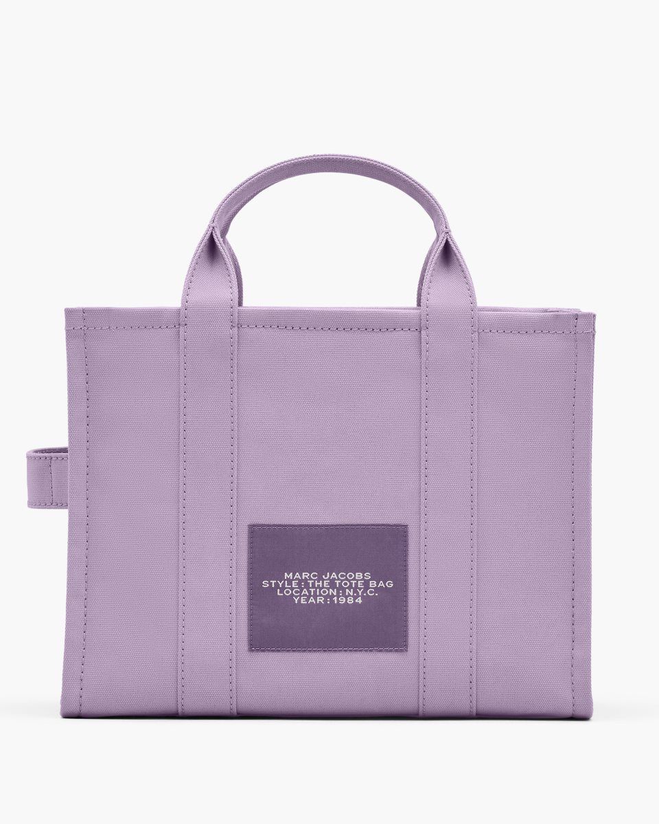 Marc Jacobs The Canvas Medium Tote Bag Purple | 53SDJXVIG