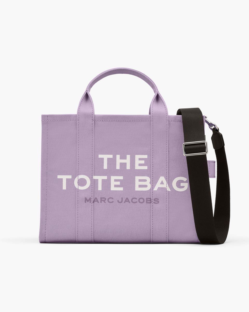 Marc Jacobs The Canvas Medium Tote Bag Purple | 53SDJXVIG