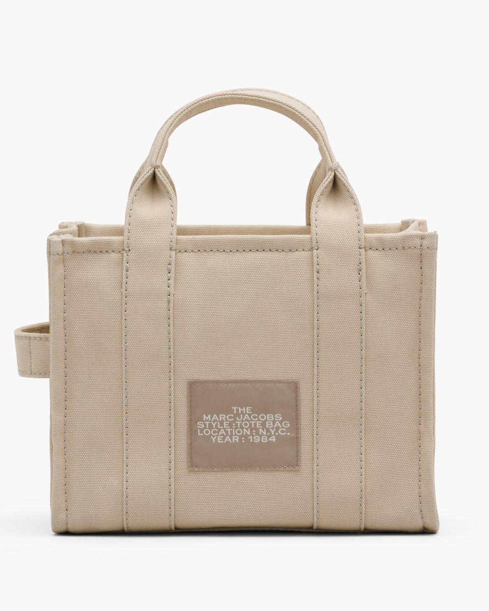 Marc Jacobs The Canvas Small Tote Bag Beige | 78XOEQZAP