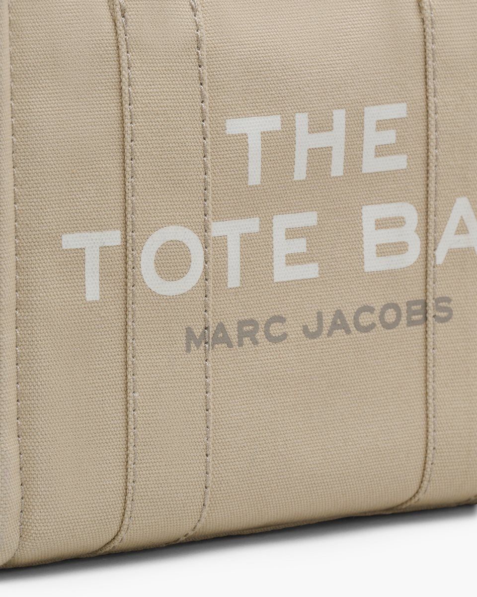 Marc Jacobs The Canvas Small Tote Bag Beige | 78XOEQZAP