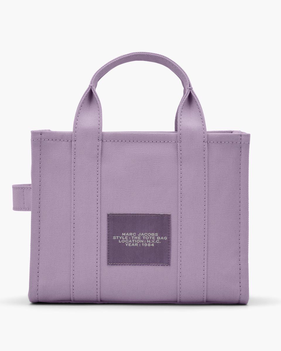 Marc Jacobs The Canvas Small Tote Bag Purple | 35NQRDOBS