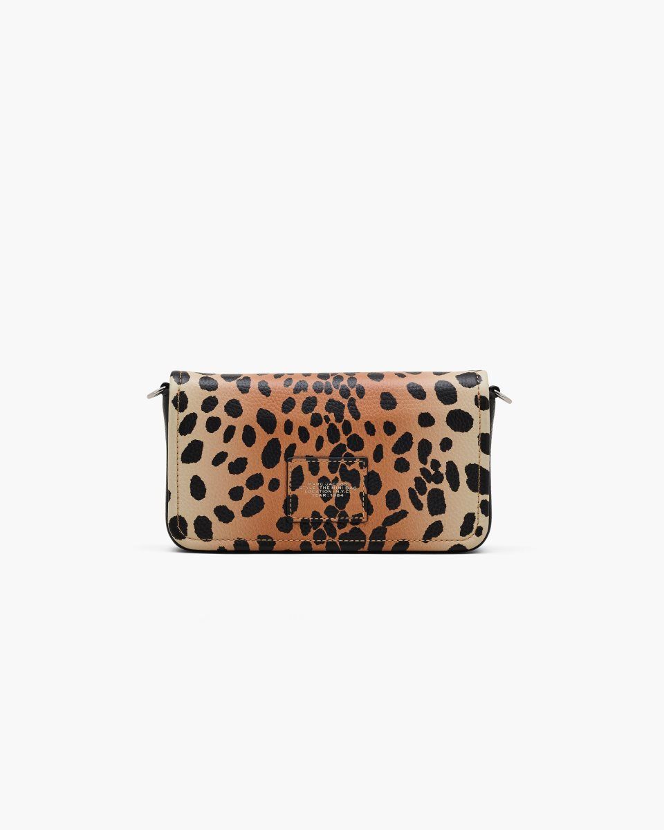 Marc Jacobs The Cheetah Chain Mini Bag Black Multicolor | 50JUALNSX