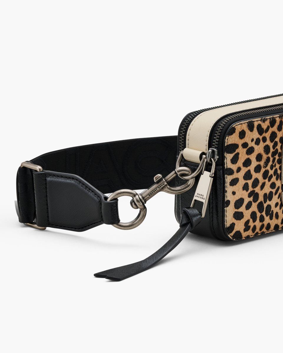 Marc Jacobs The Cheetah Haircalf Snapshot Black Multicolor | 25OYJRPQS