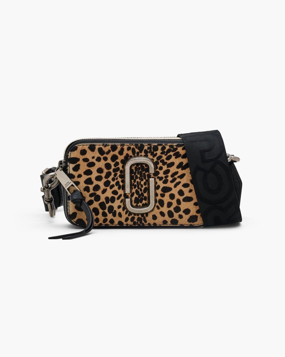 Marc Jacobs The Cheetah Haircalf Snapshot Black Multicolor | 25OYJRPQS