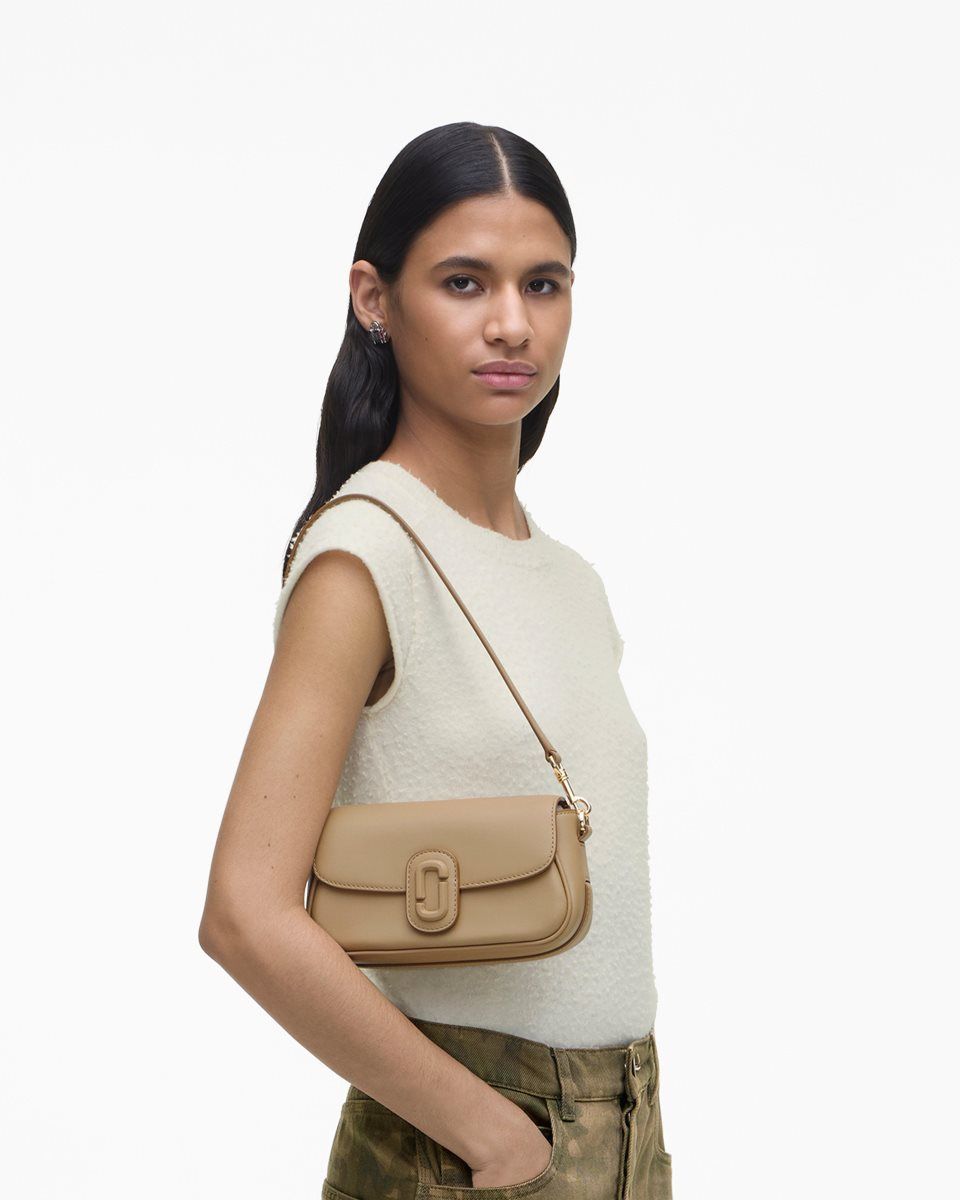 Marc Jacobs The Clover Shoulder Bag Brown | 61HXTEYJB