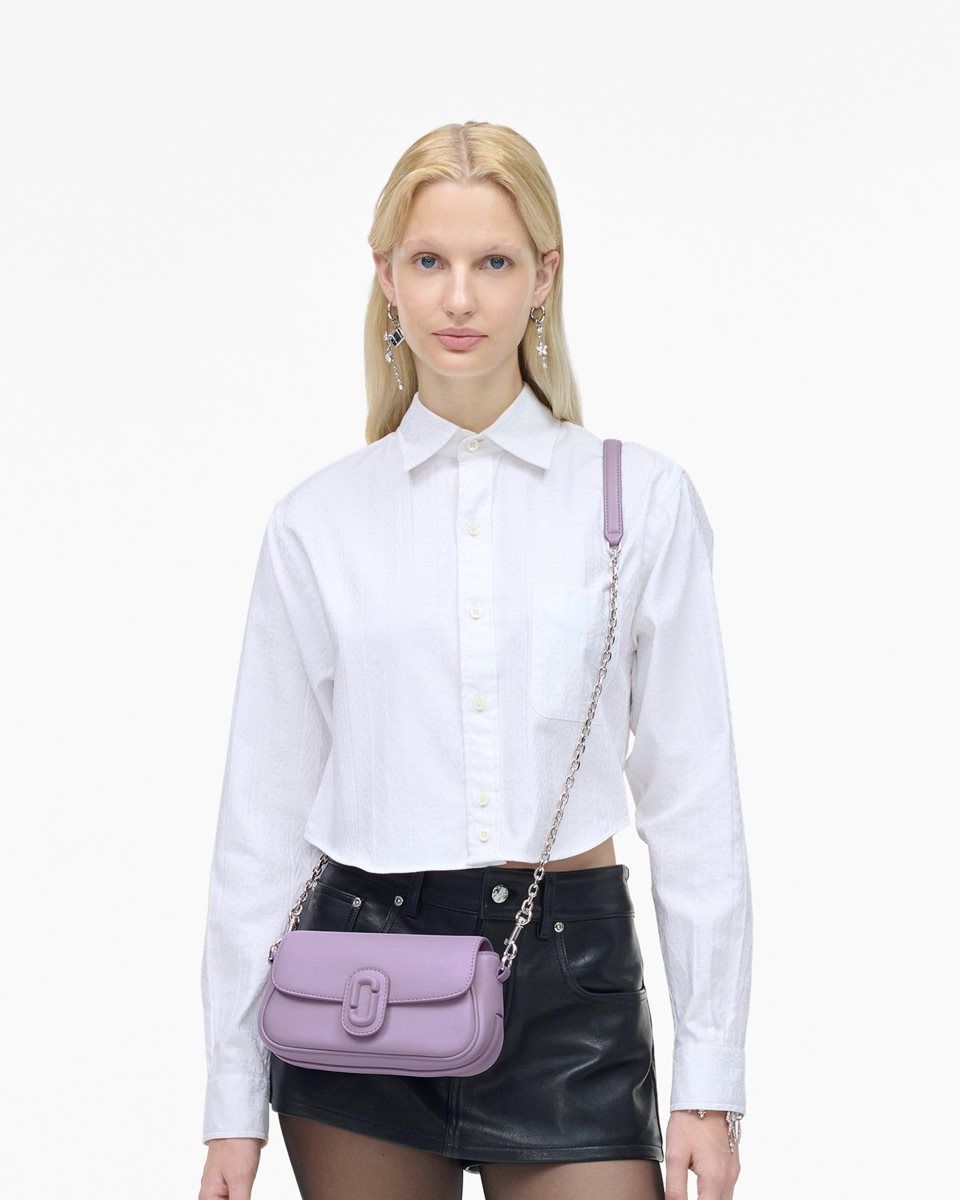 Marc Jacobs The Clover Shoulder Bag Purple | 31FHWDLJS