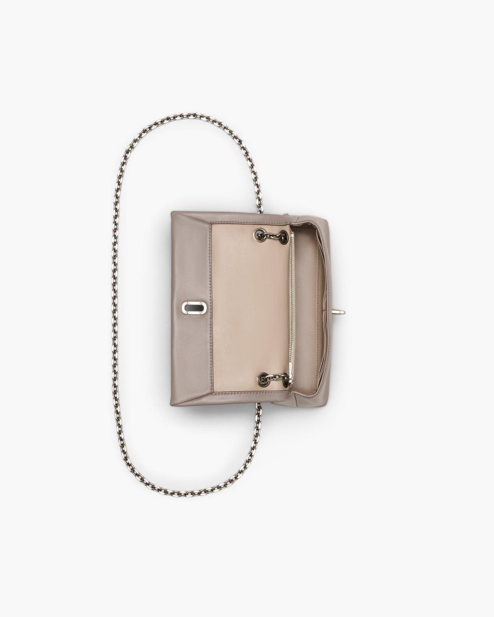 Marc Jacobs The Dual Chain Wallet Cement | 34WCKIPJQ