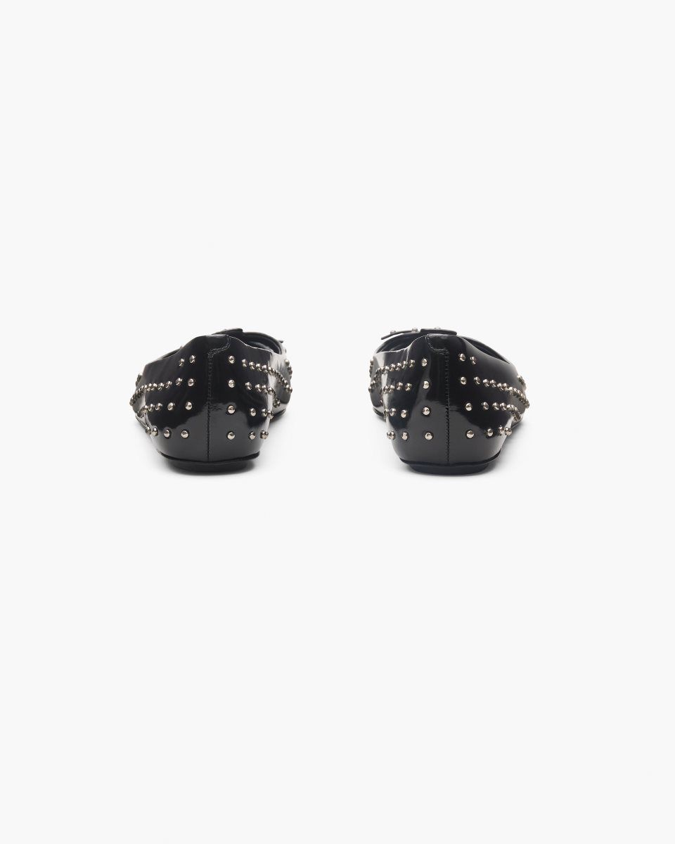 Marc Jacobs The Glam Studs Kat Ballerina Black | 20OSHLDEA