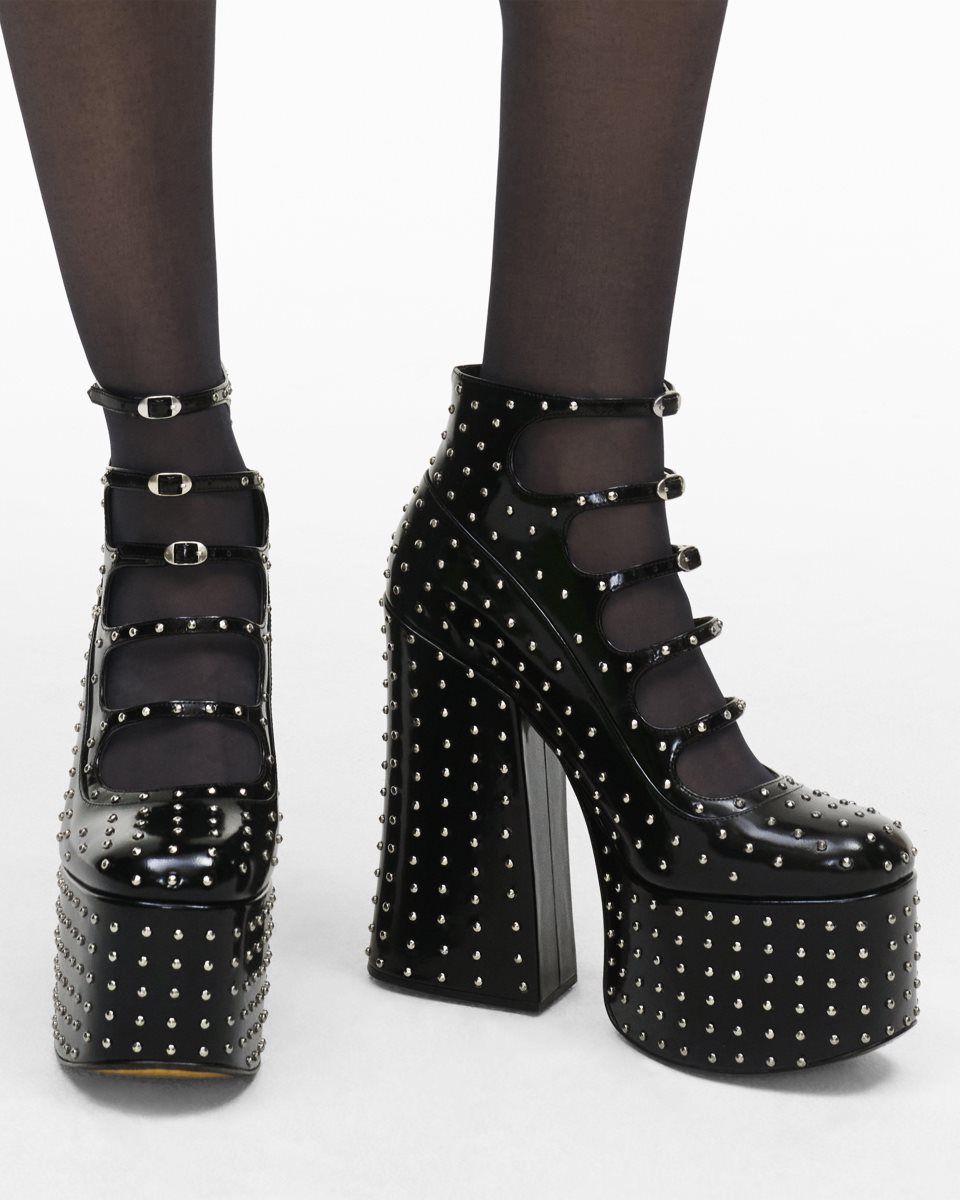 Marc Jacobs The Glam Studs Kiki Ankle Boot Black | 41SUAKLXZ