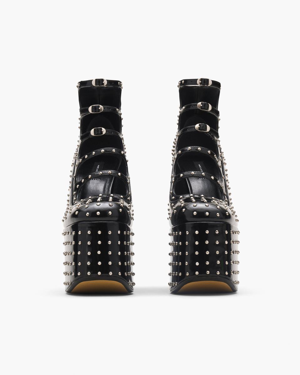 Marc Jacobs The Glam Studs Kiki Ankle Boot Black | 41SUAKLXZ