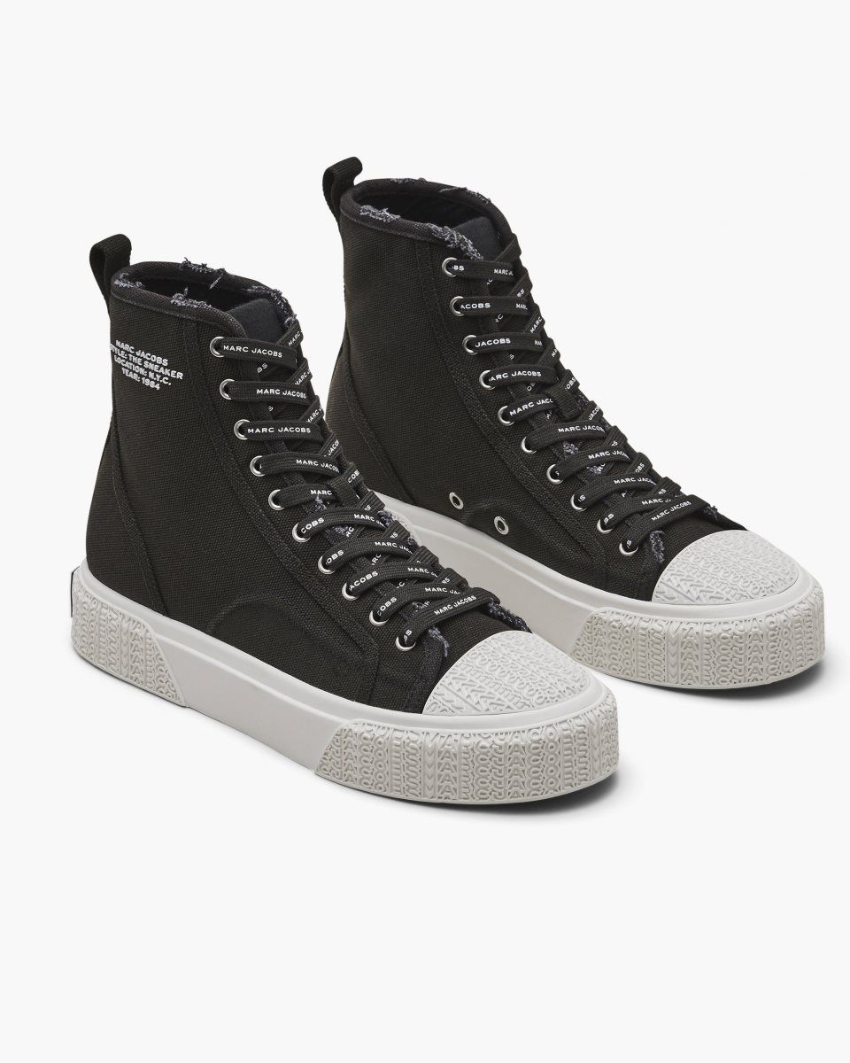 Marc Jacobs The High Top Sneaker Black | 81PLFRTAS