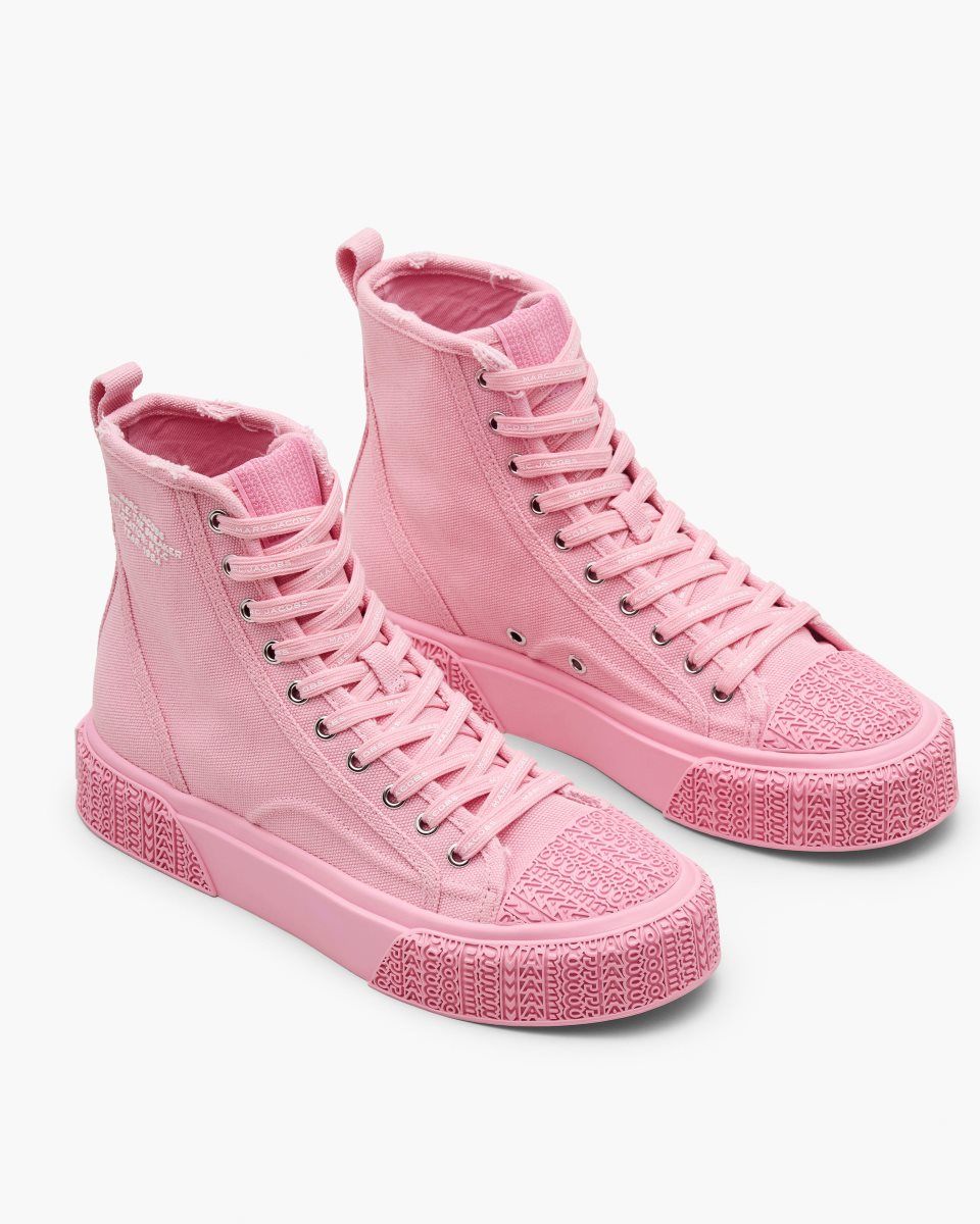 Marc Jacobs The High Top Sneaker Pink | 19CTDLSAM