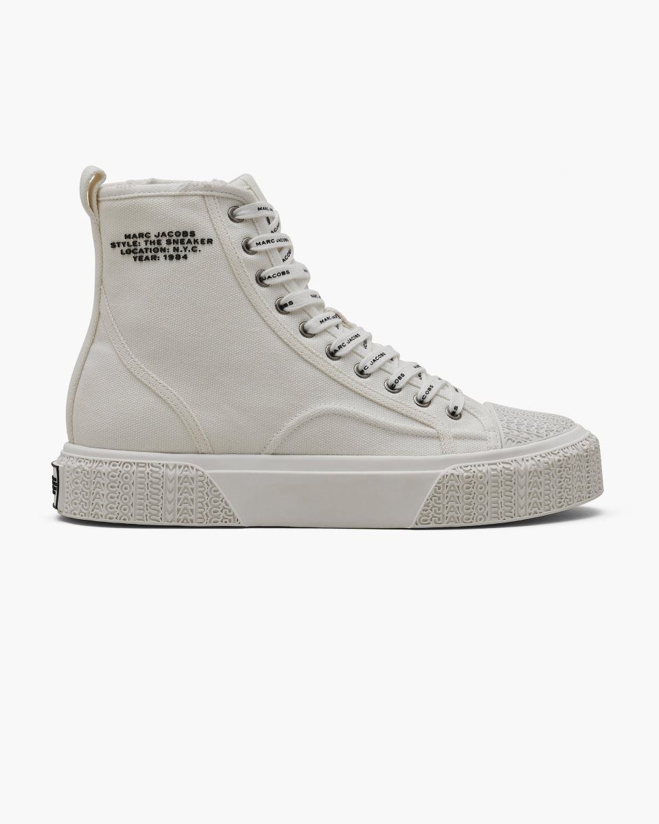 Marc Jacobs The High Top Sneaker White | 16XHOSWIR