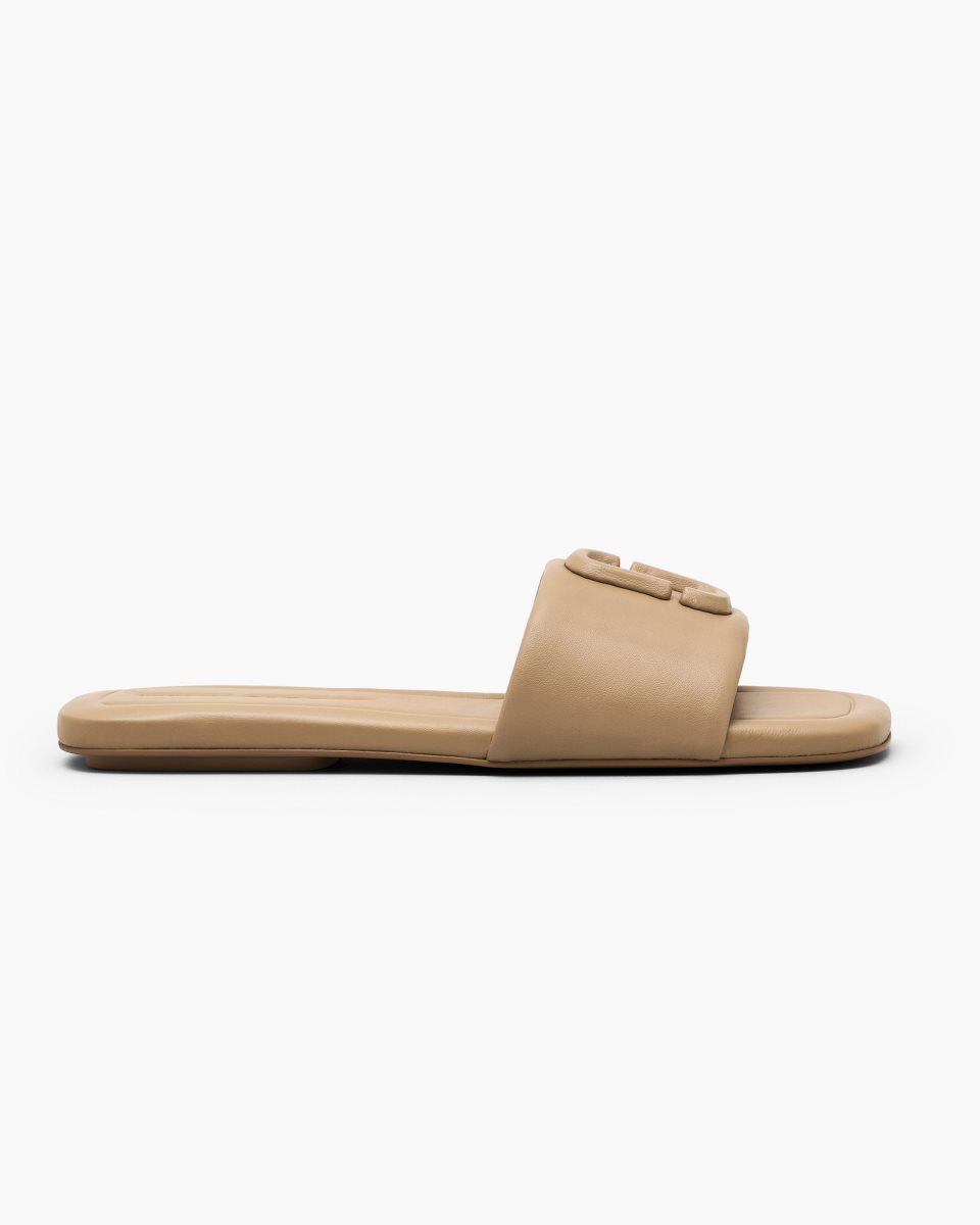 Marc Jacobs The J Marc Leather Sandal Brown | 60YURMLSO