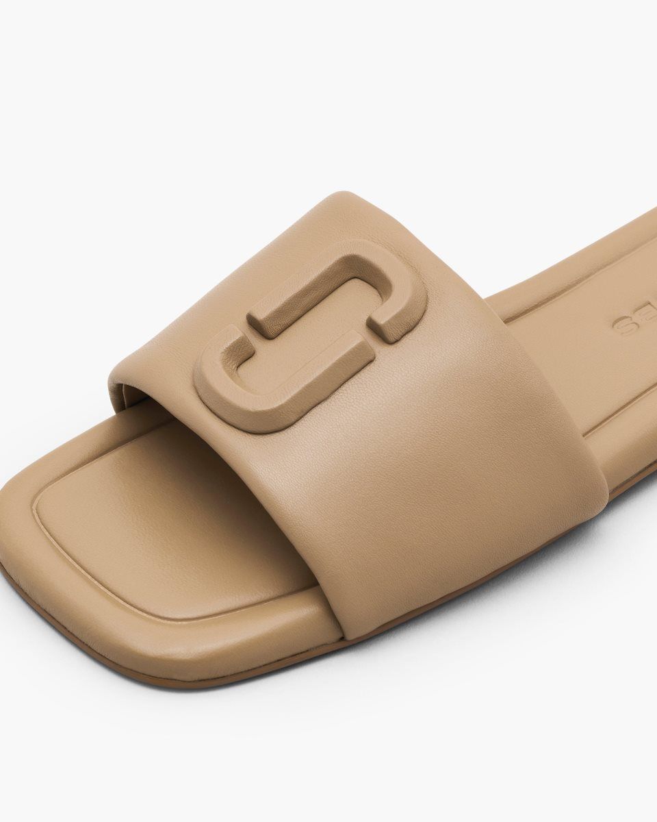 Marc Jacobs The J Marc Leather Sandal Brown | 60YURMLSO