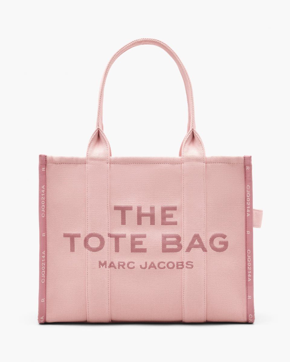 Marc Jacobs The Jacquard Large Tote Bag Rose | 84PXQCMFE