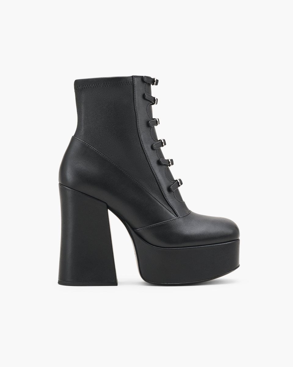 Marc Jacobs The Kiki Stretch Ankle Boot Black | 53ELZSWCJ