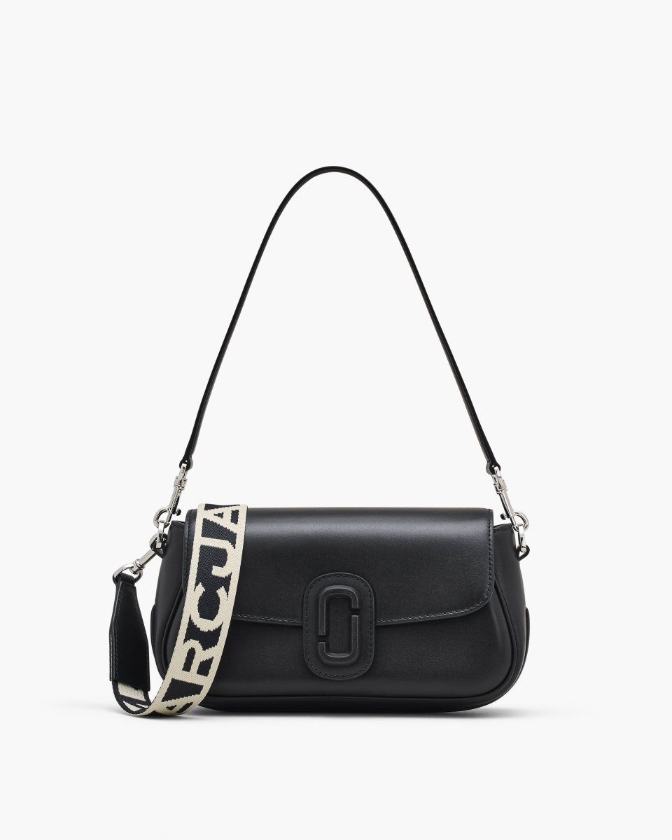 Marc Jacobs The Large Clover Shoulder Bag Black | 72EOWBTVY