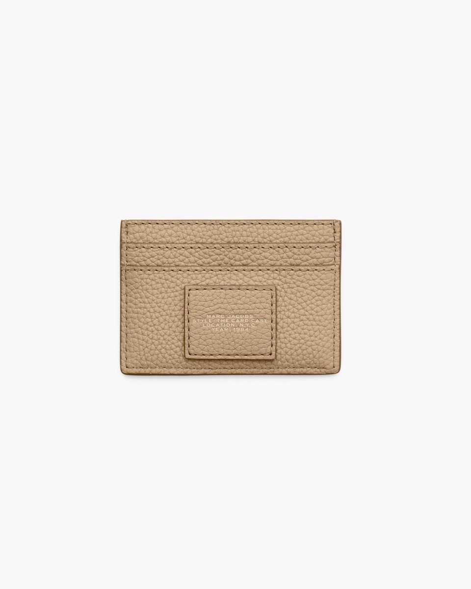 Marc Jacobs The Leather Card Case Brown | 35PLFGBAN