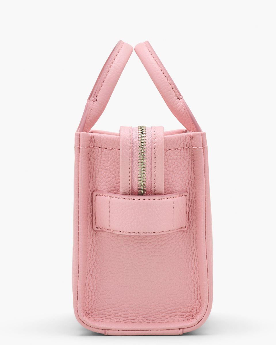 Marc Jacobs The Leather Crossbody Tote Bag Pink | 80JHCTRFQ